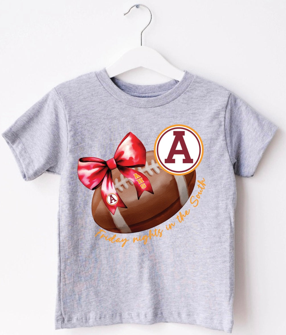 Abbeville- Watercolor Football