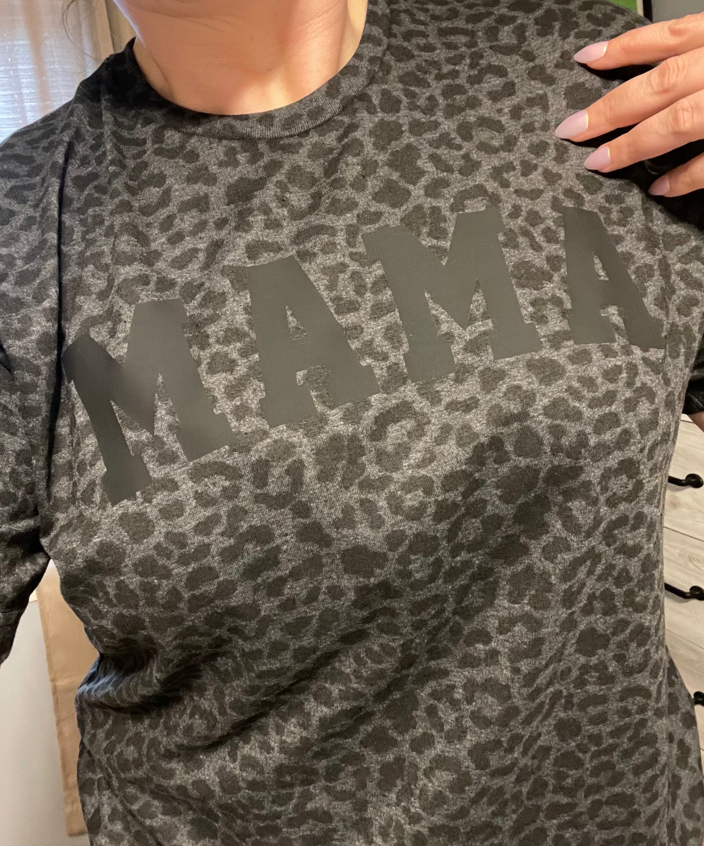 Black on Black Mama/Mini Tee