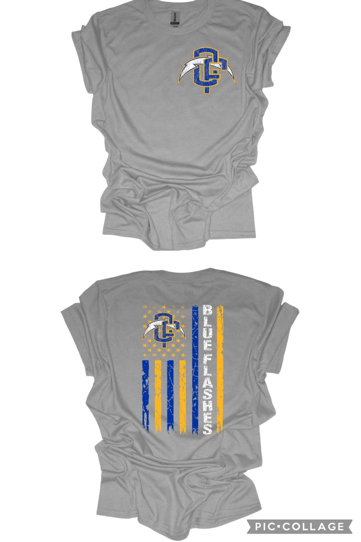 Calhoun Falls- Flashes Flag