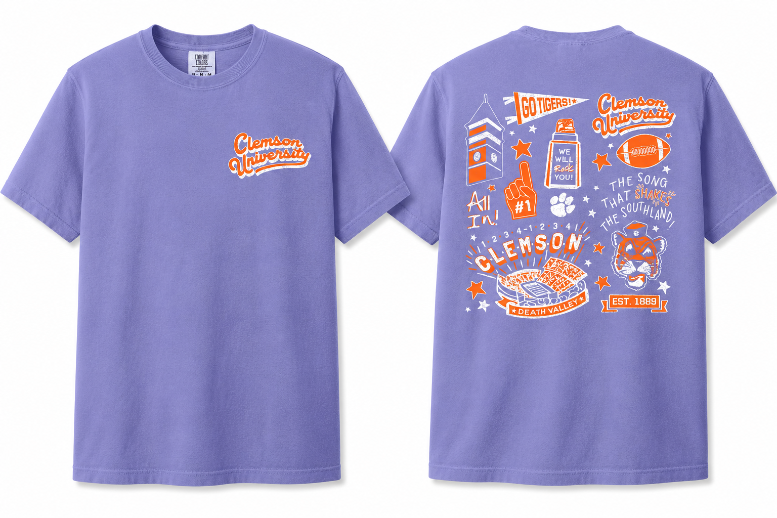 Clemson- DV Icons