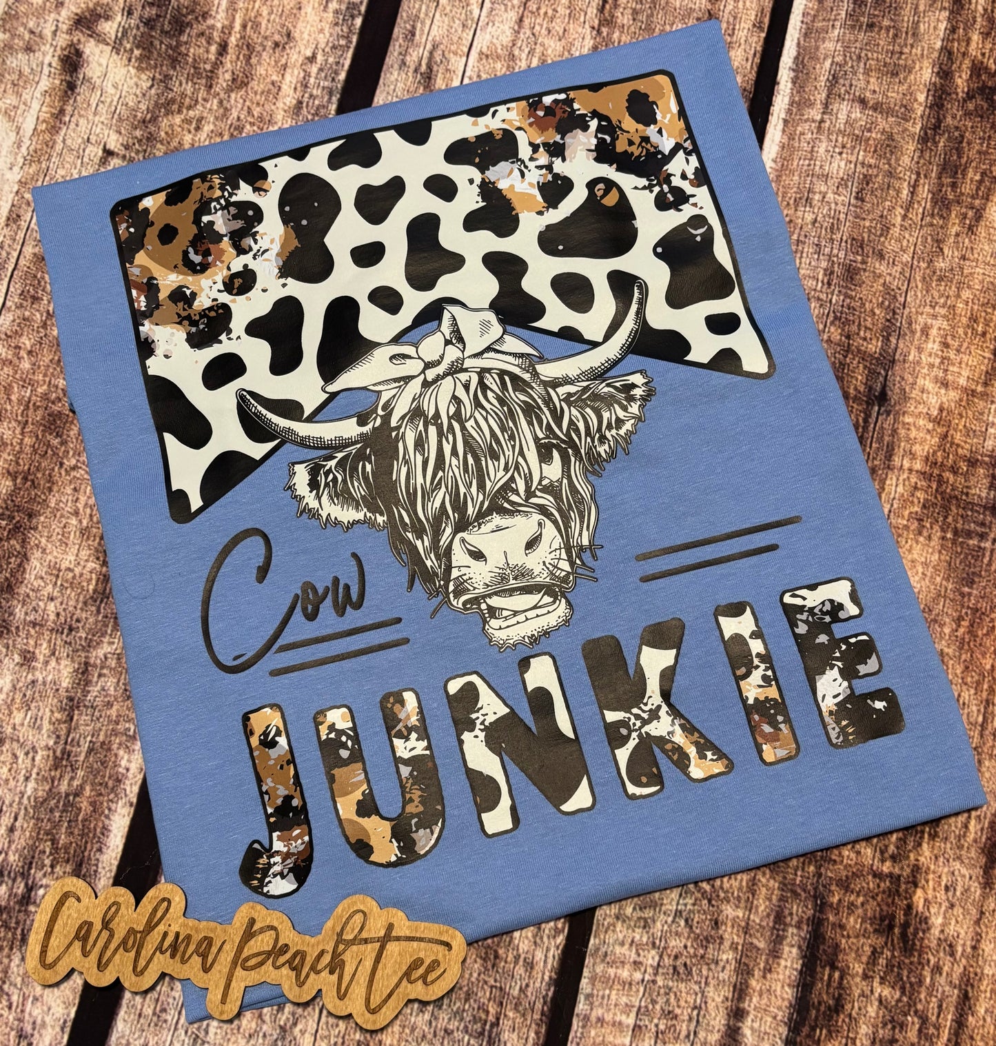 Cow Junkie Tee