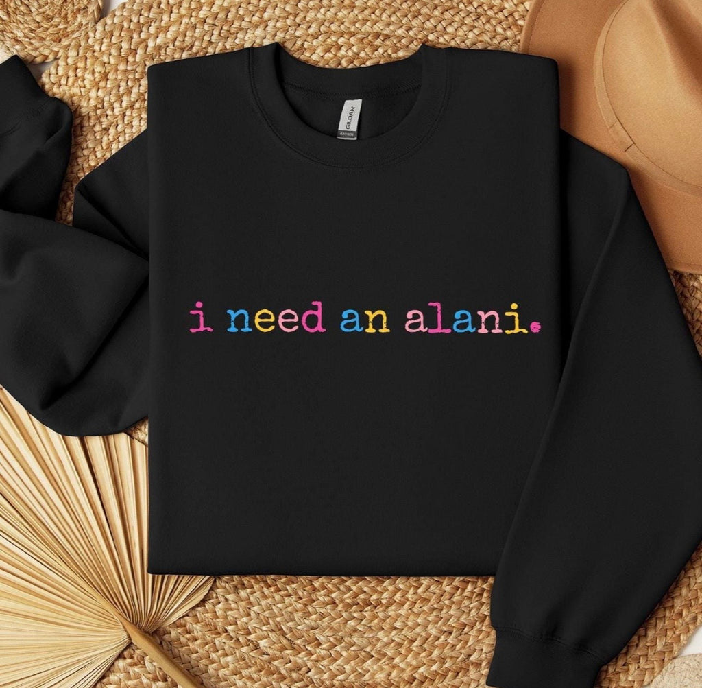 Beverage- I need an Alani Crewneck