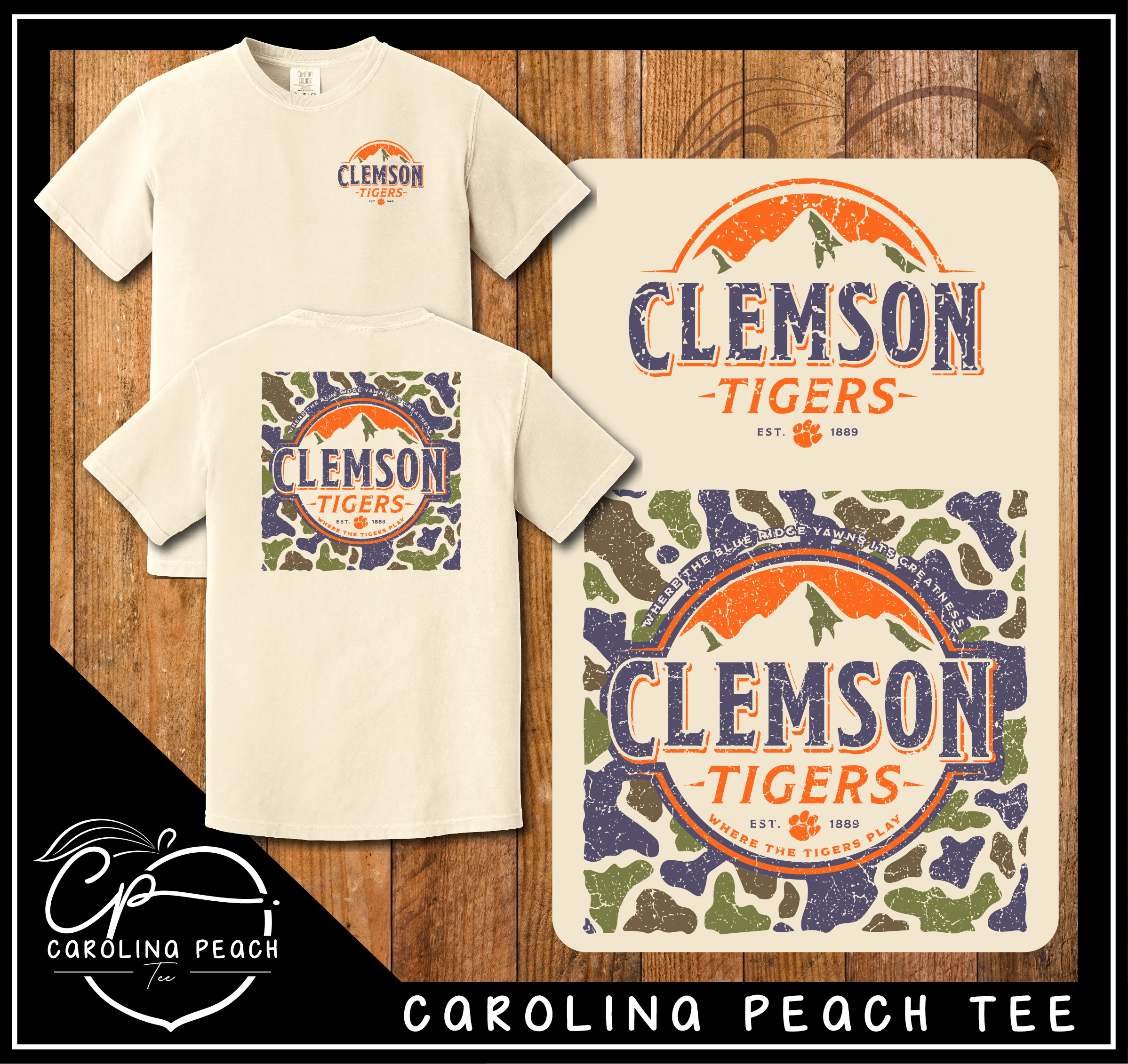 Clemson- Beer Logo