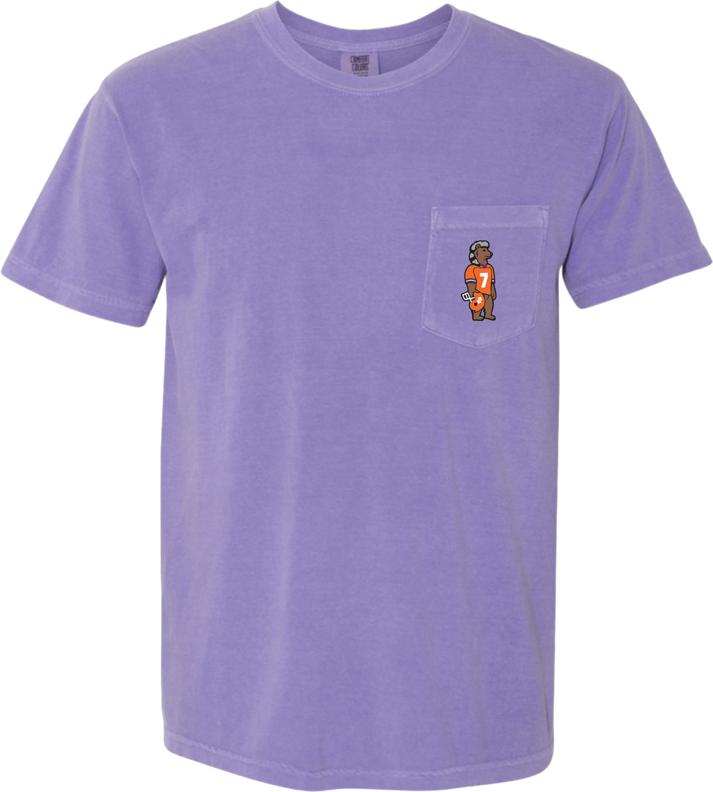 Clemson + Morgan Wallen- Norris Bear {Comfort Colors}
