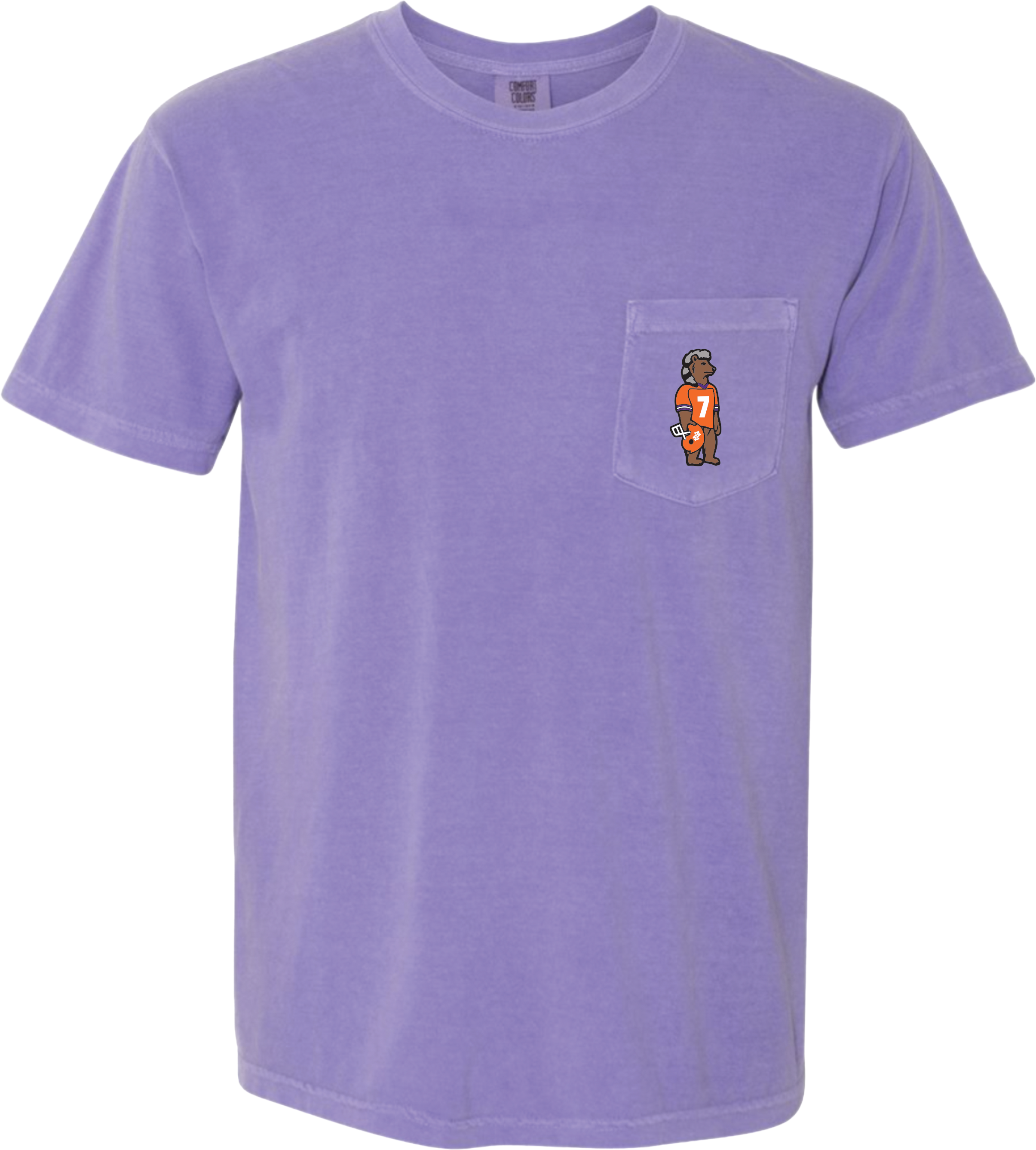 Clemson + Morgan Wallen- Norris Bear {Comfort Colors}