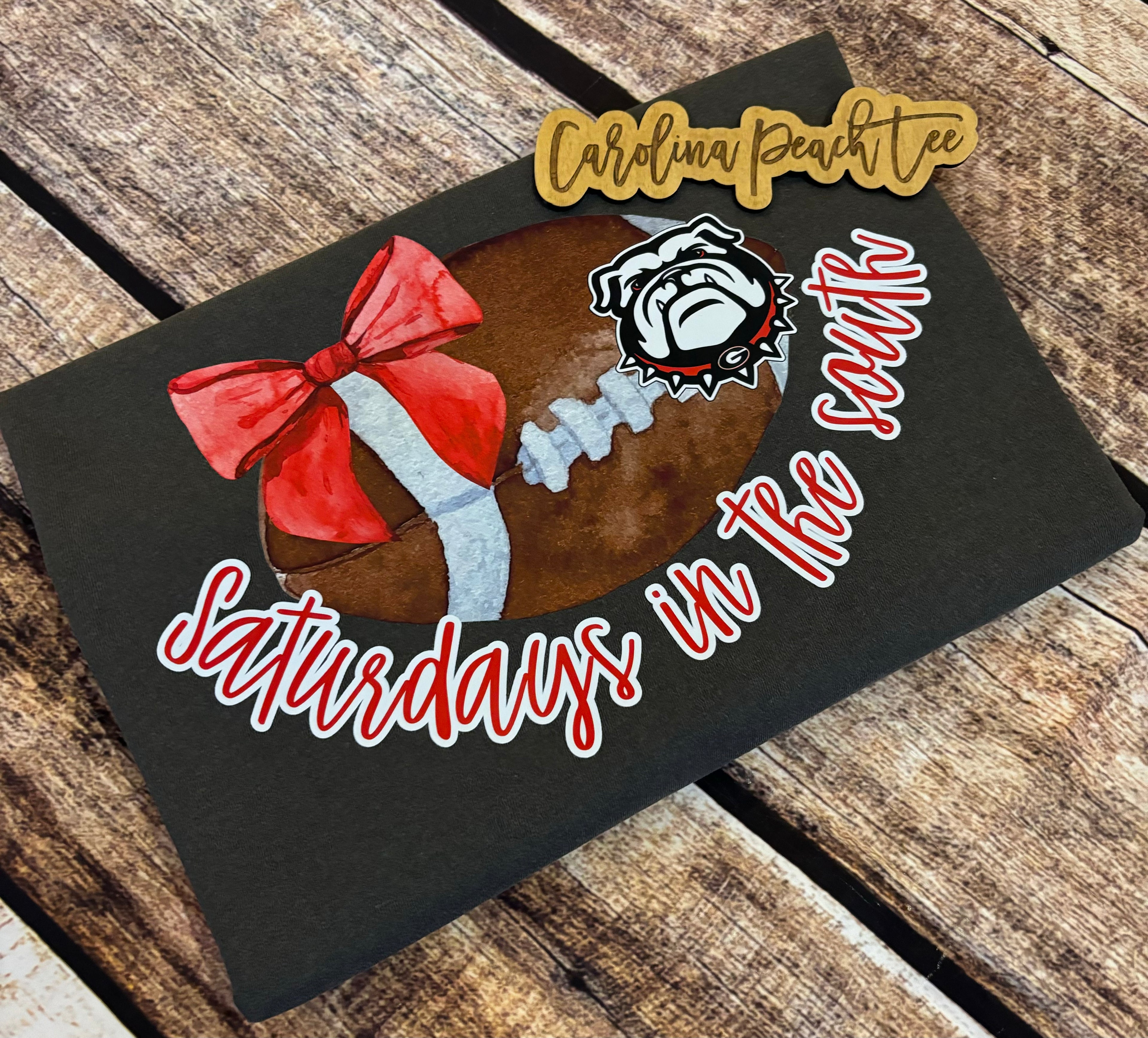 Georgia- Saturdays In The South Football {Comfort Color}