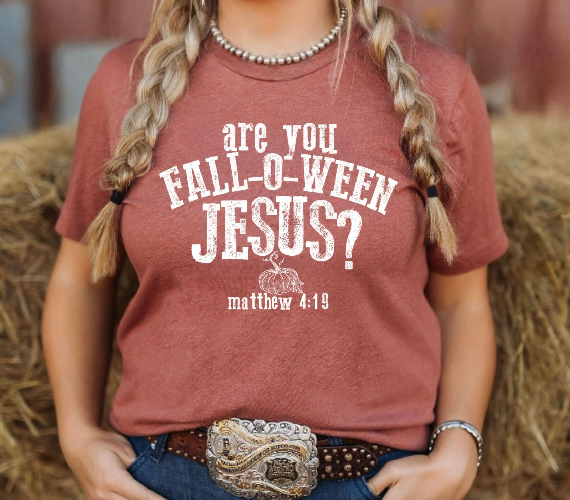 Autumn + Halloween- Falloween Jesus