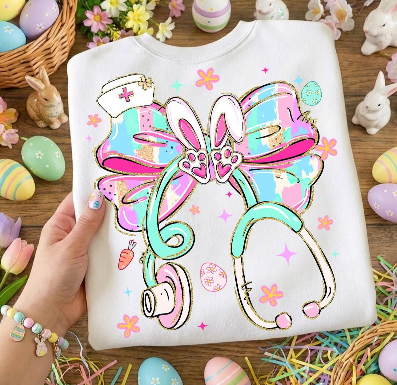 Easter + Occupation- Stethoscope Bunny