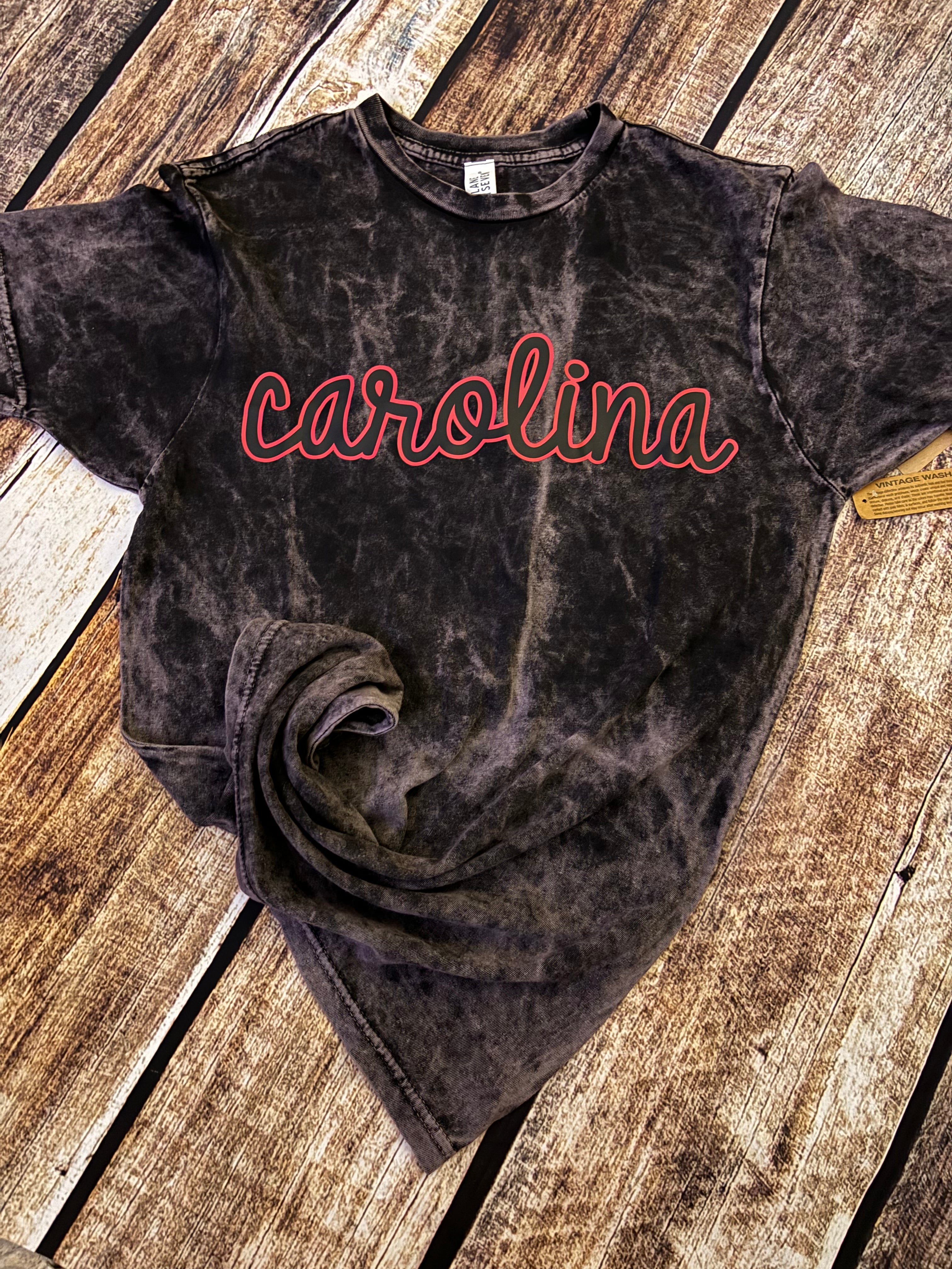 Carolina- Script {Vintage Wash}