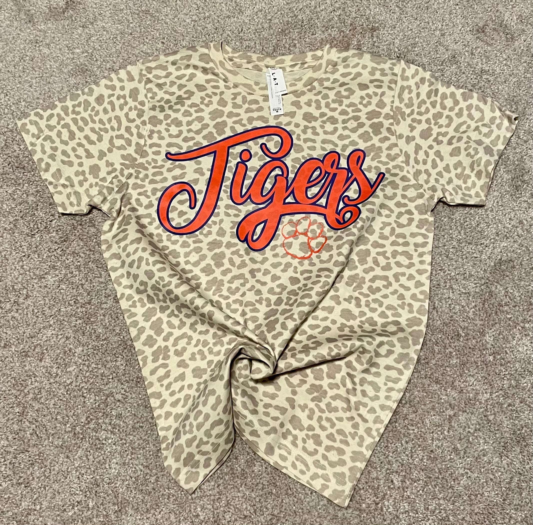Clemson- Natural Leopard