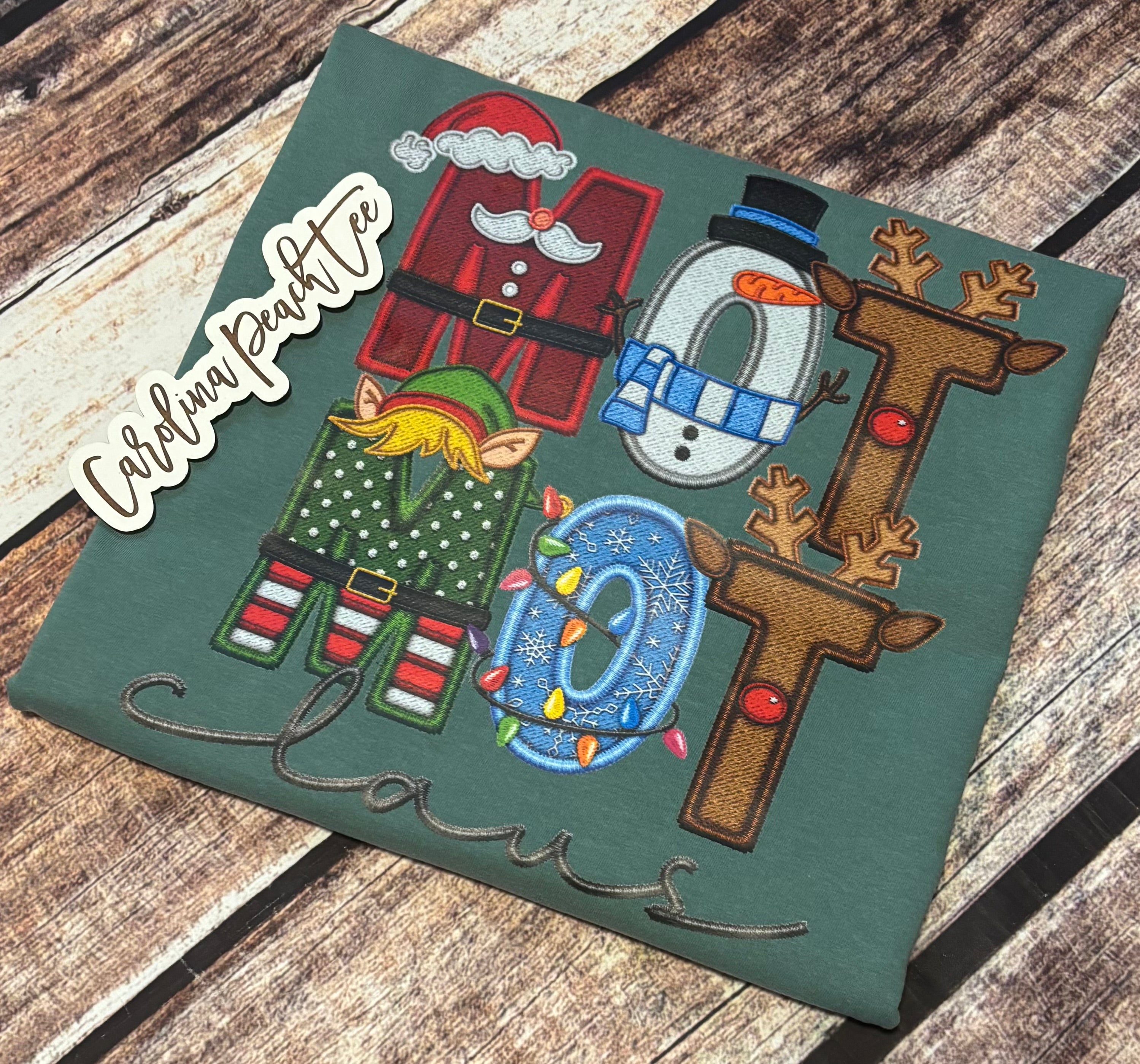 Christmas- Custom Name {Comfort Color}