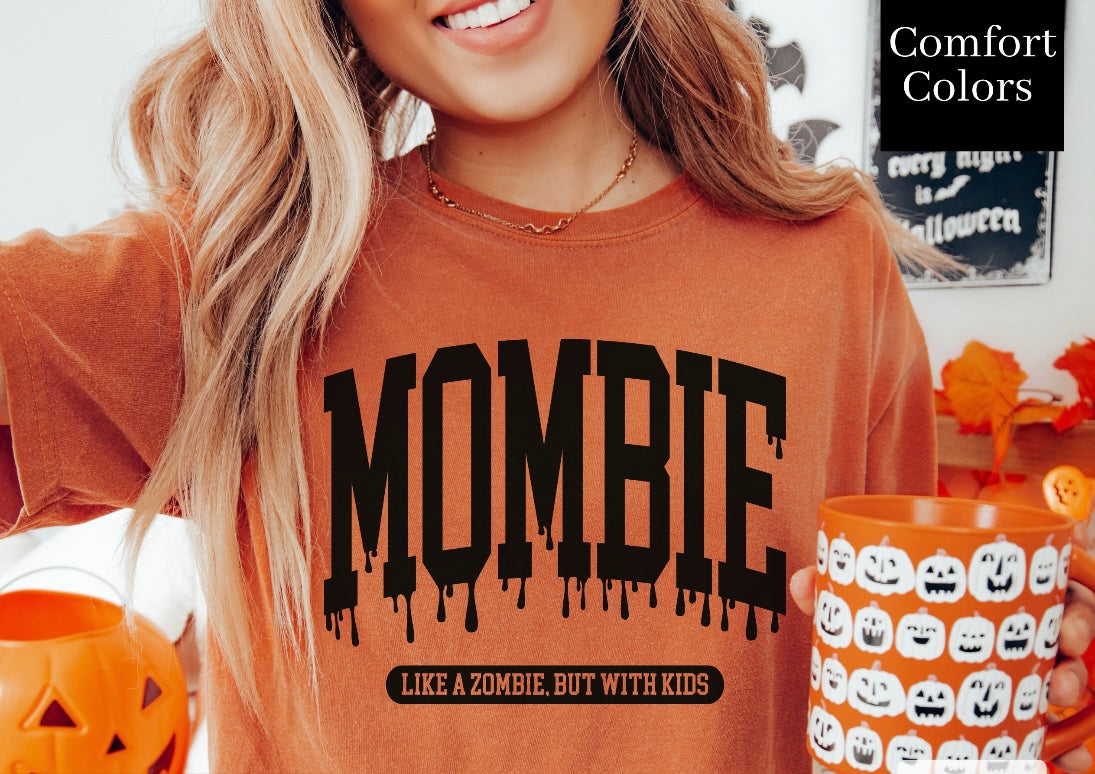 Halloween- Mombie {Comfort Color}