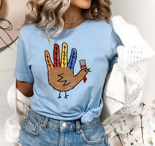 Autumn- Crayon Turkey