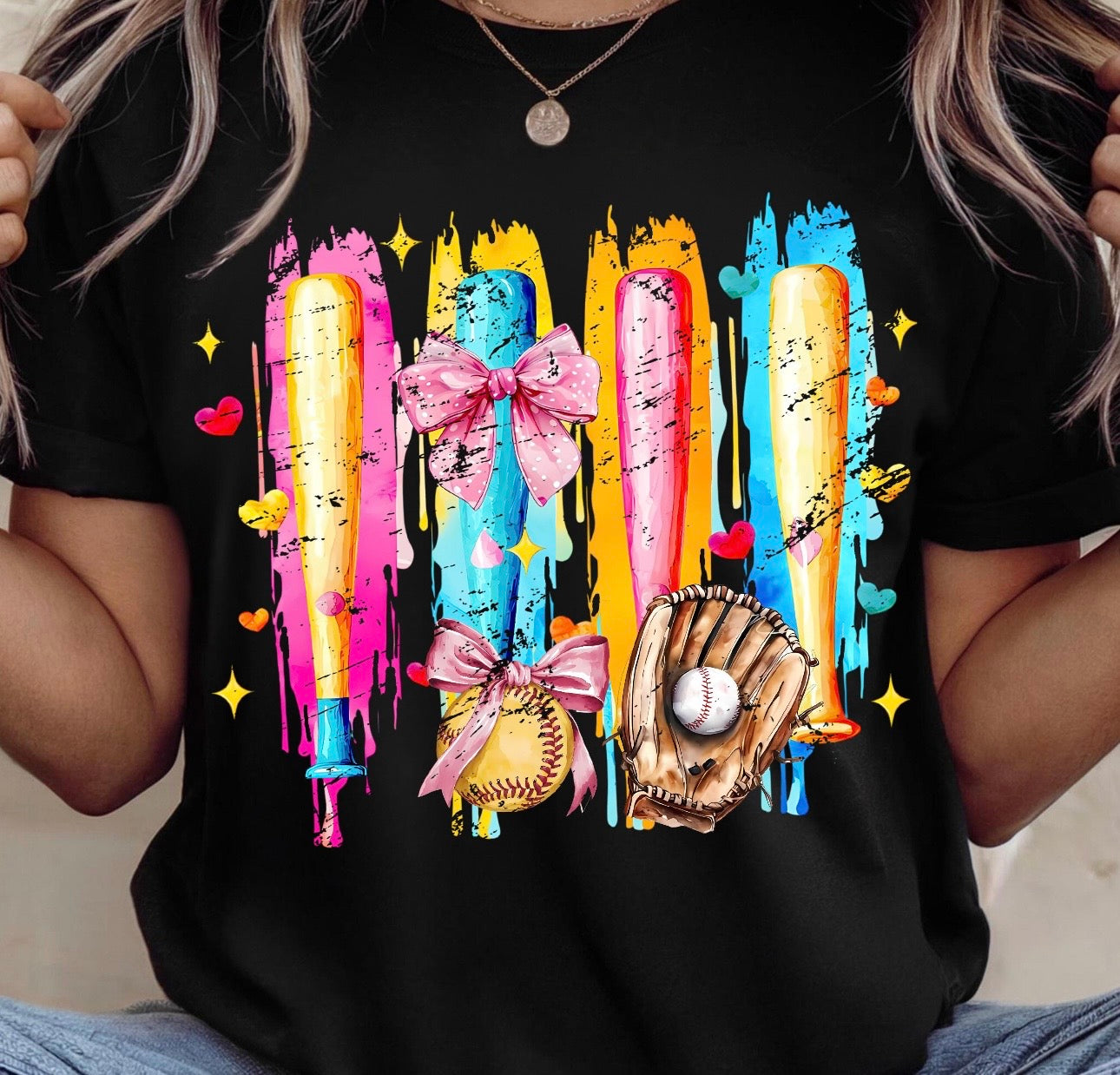 Softball- Colorful Bats