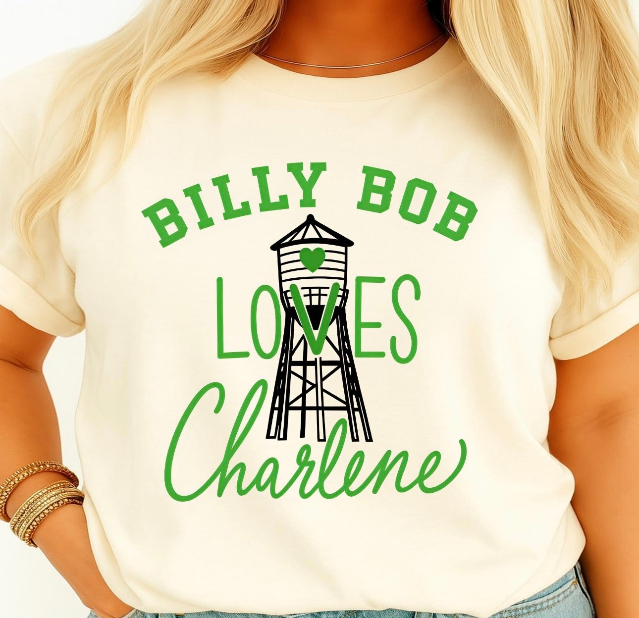 Billy Bob Loves Charlene Tee