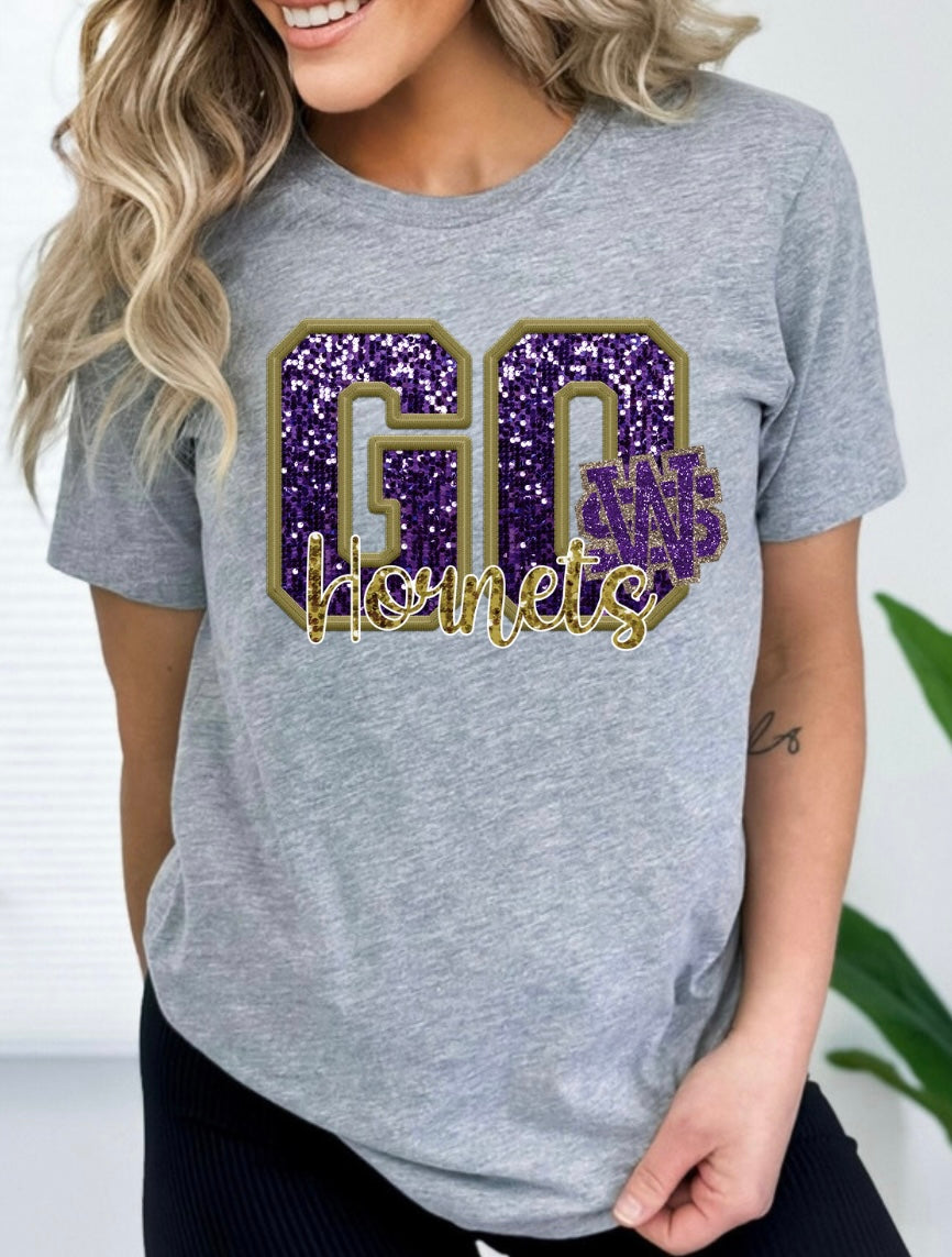 Ware Shoals- Faux Glitter Patch