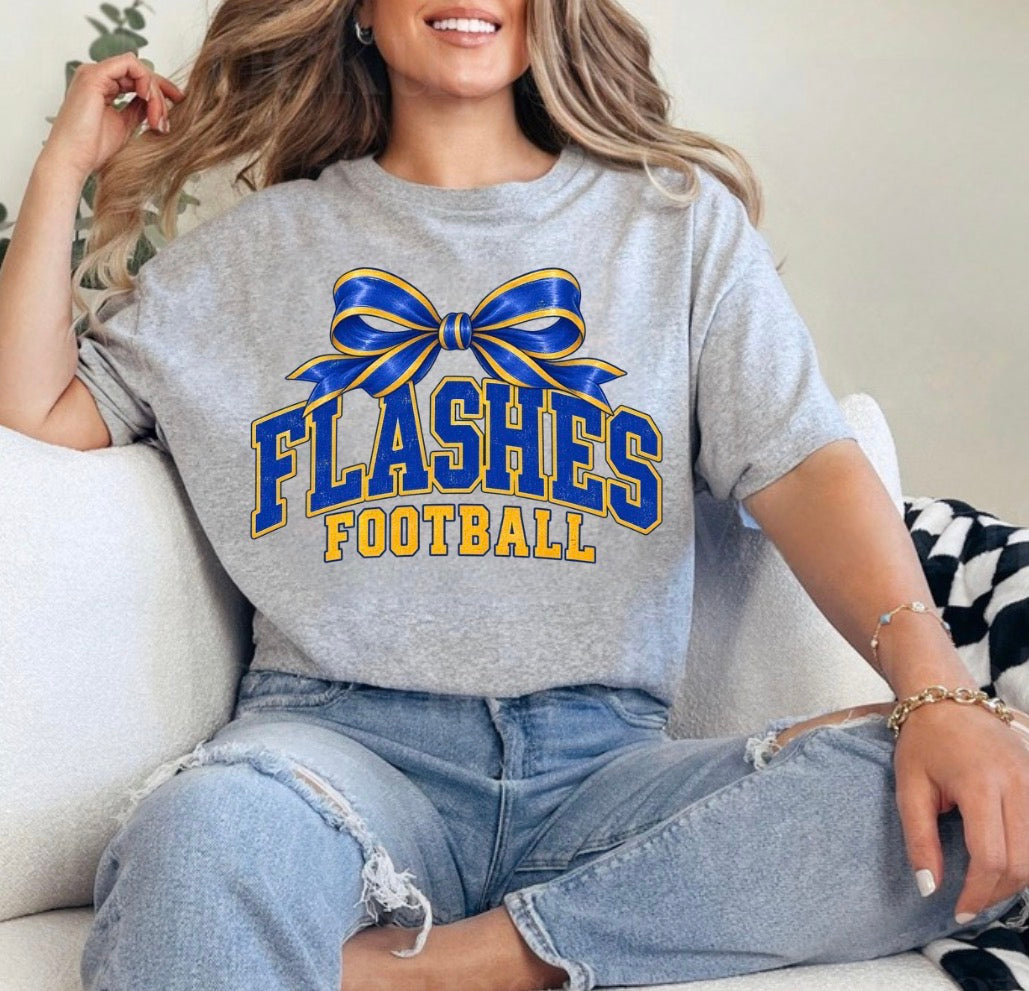 Calhoun Falls- Flashes Football Bow