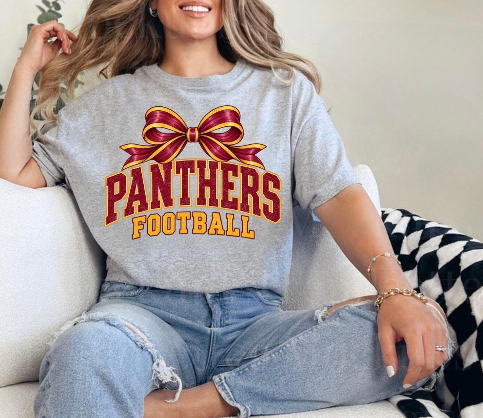 Abbeville- Panthers Football Bow