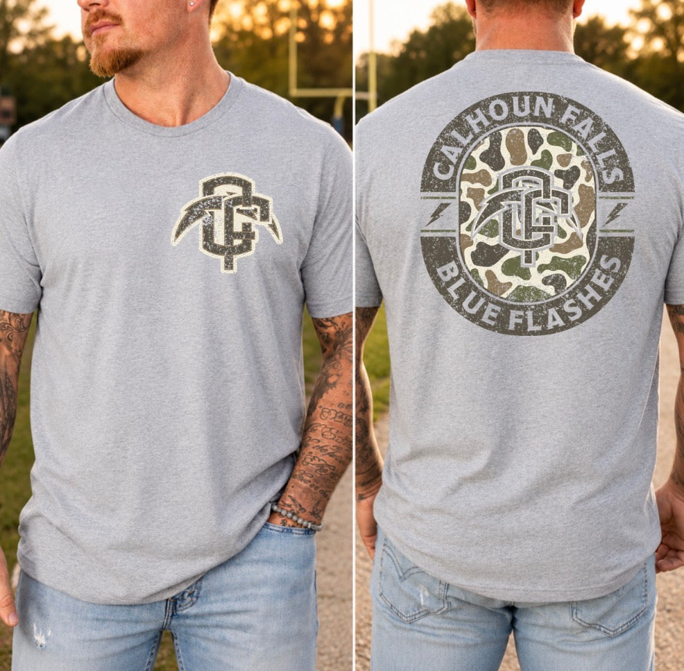 Calhoun Falls- Duck Camo Flashes