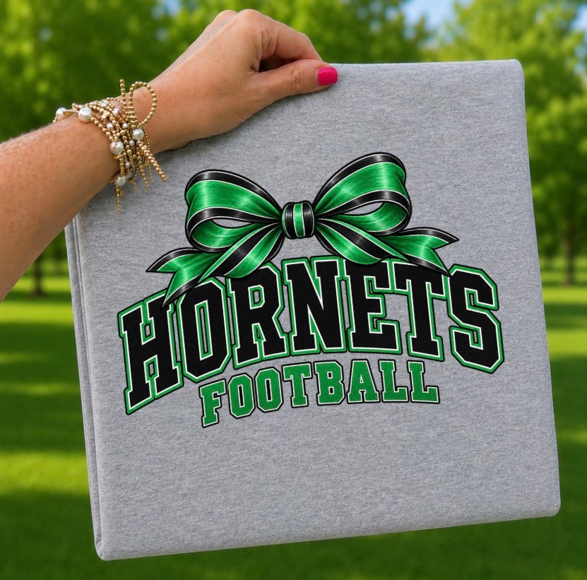 Dixie- Hornets Football Bow