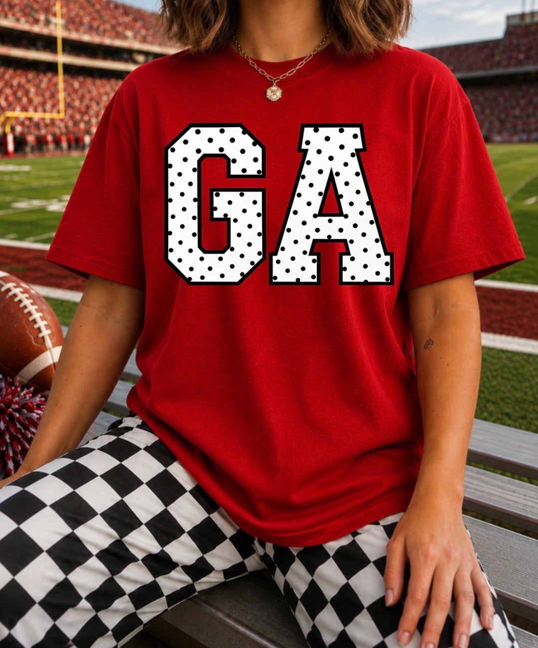Georgia- GA Polka Dot