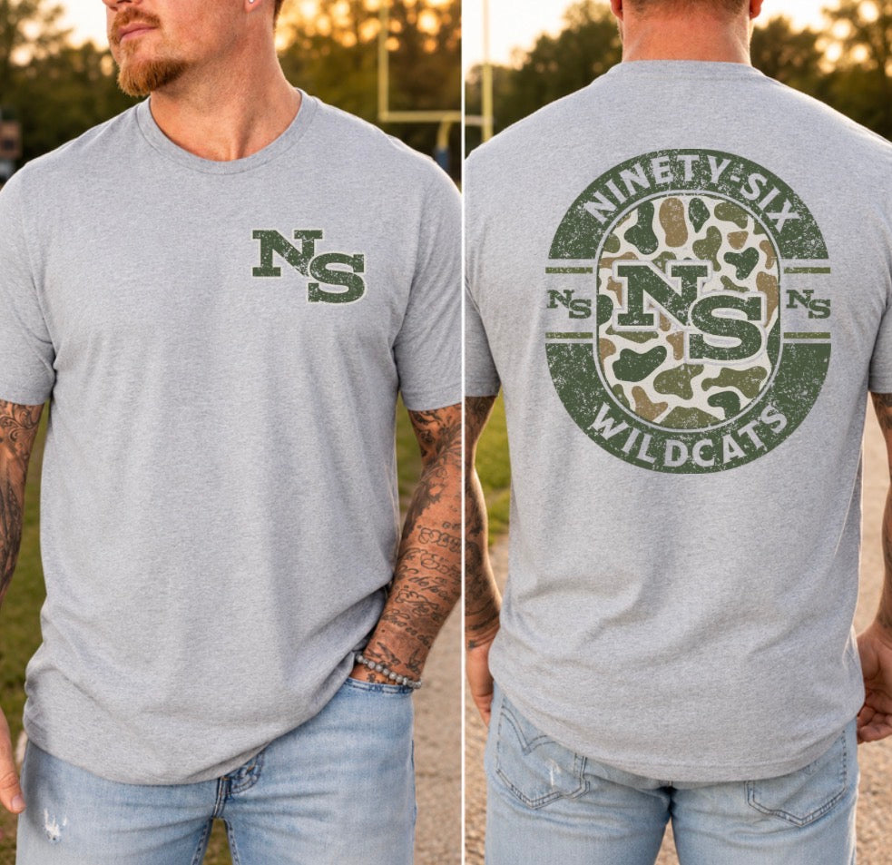 Ninety Six- Duck Camo Wildcats