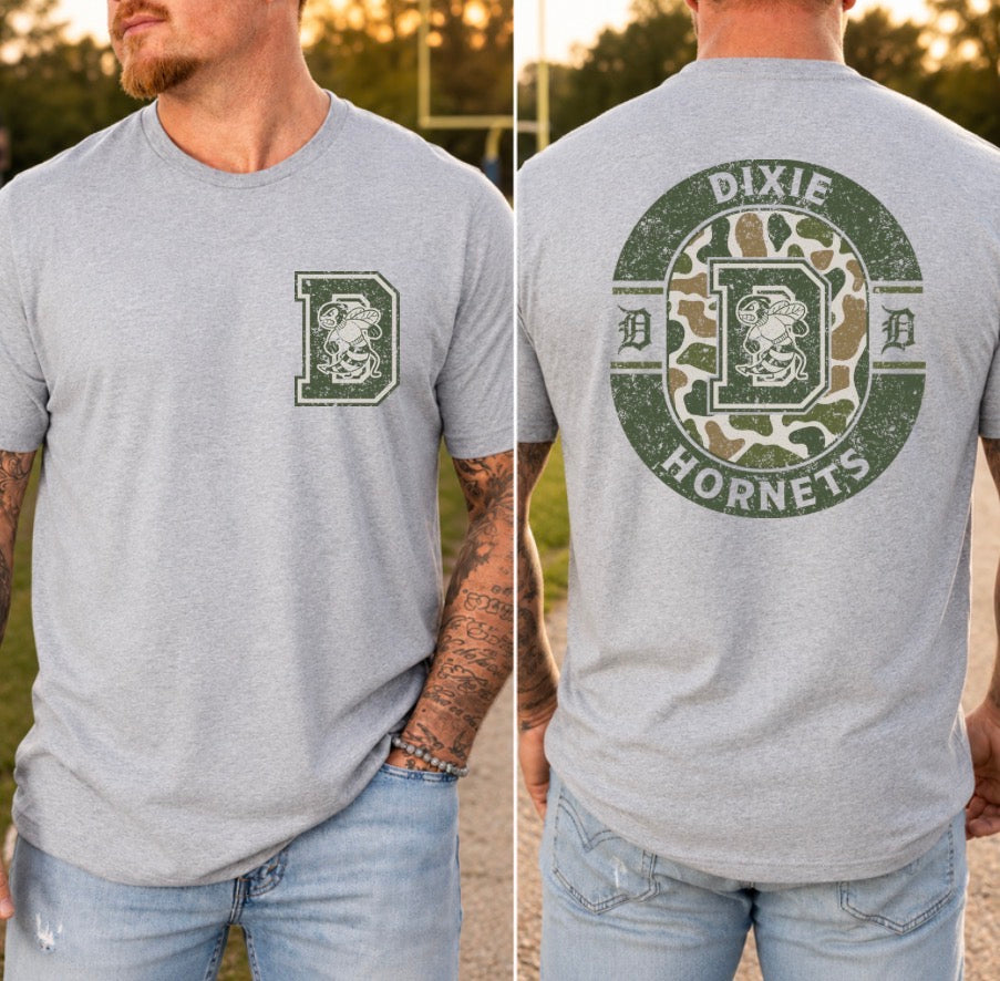 Dixie- Duck Camo Hornets
