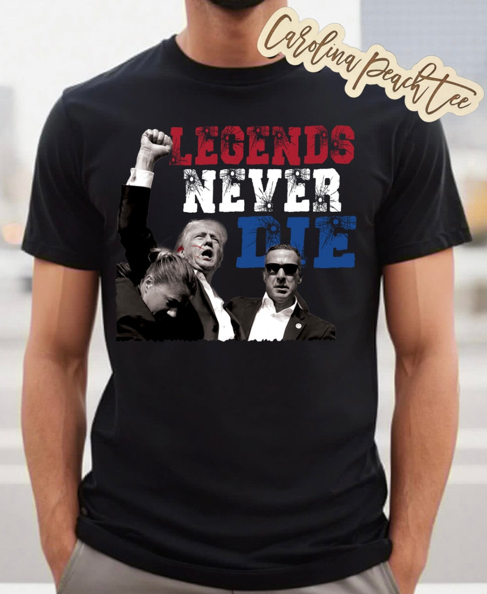 Trump- Legends Never Die Tee