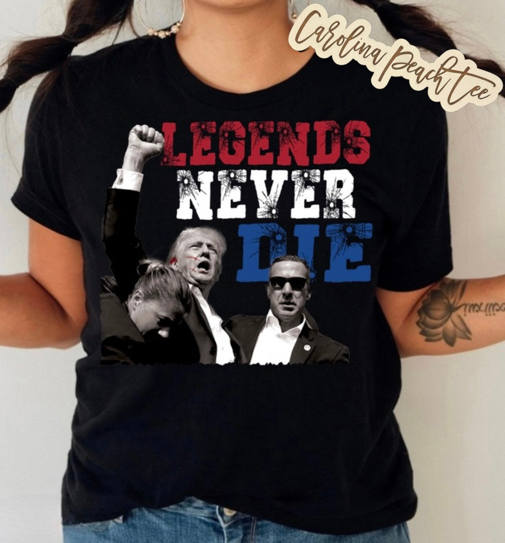 Trump- Legends Never Die Tee
