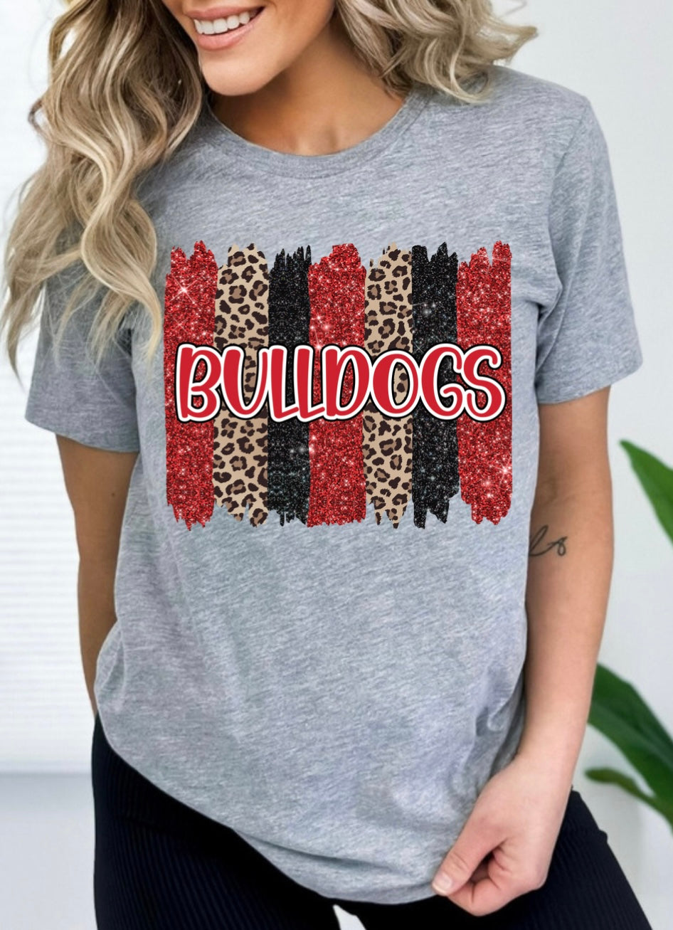 Georgia- Bulldogs Brushstroke