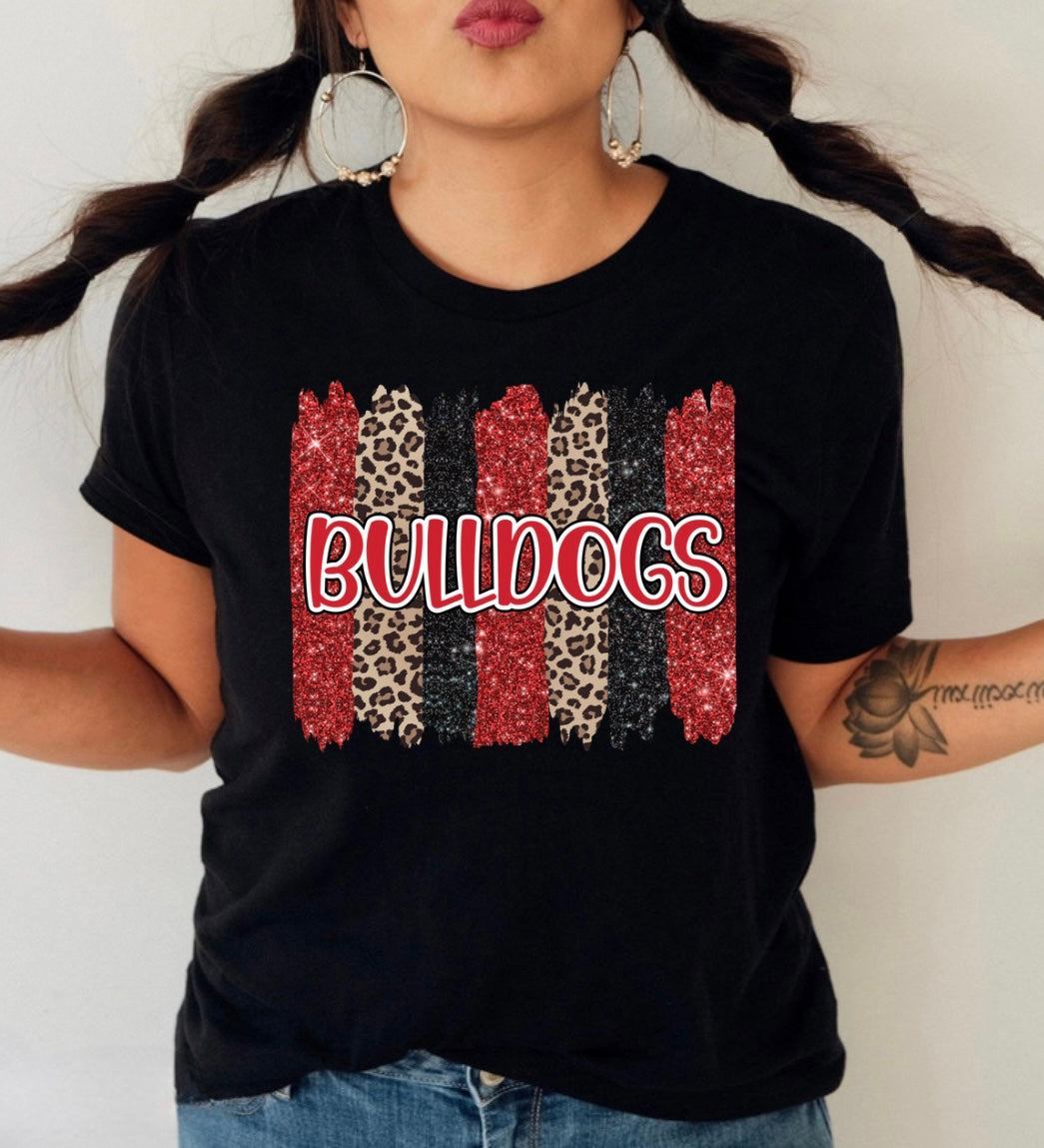 Georgia- Bulldogs Brushstroke