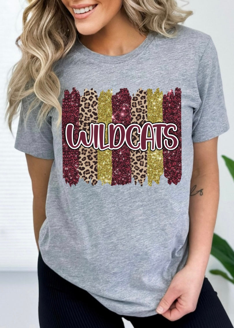 Ninety Six- Wildcats Brushstroke