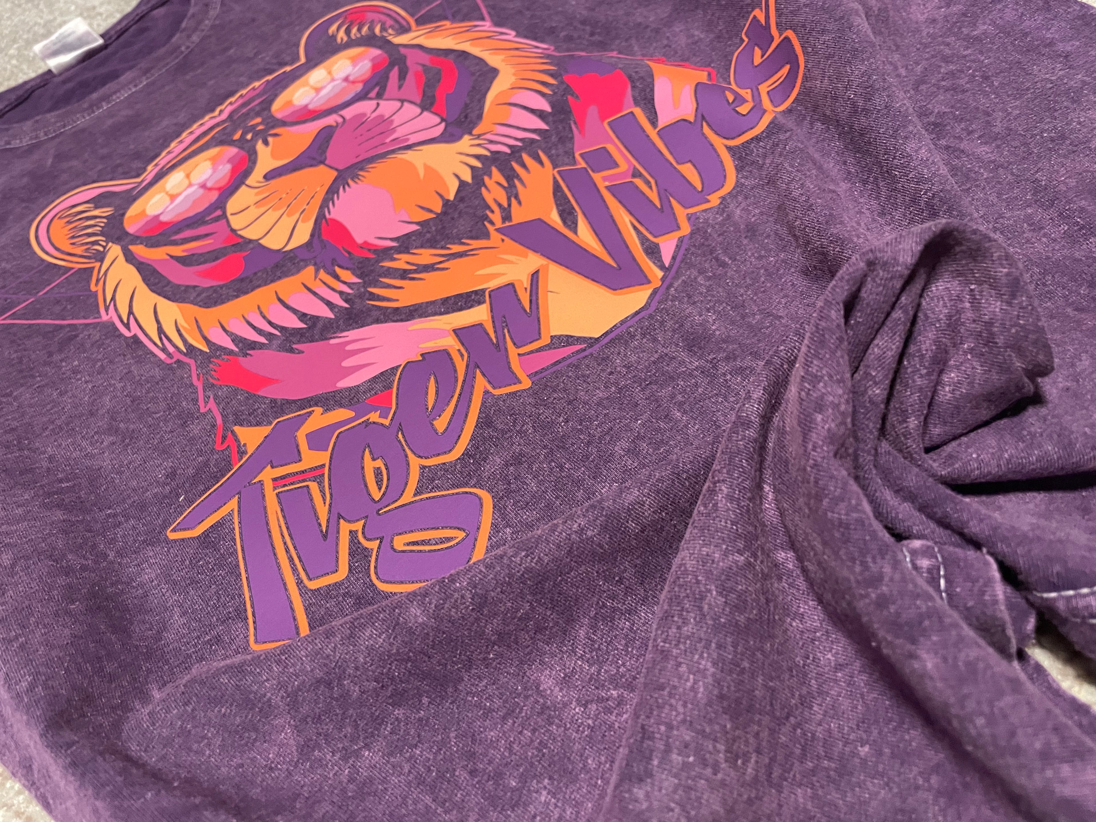 Clemson- Tiger Vibes {Mineral Wash}