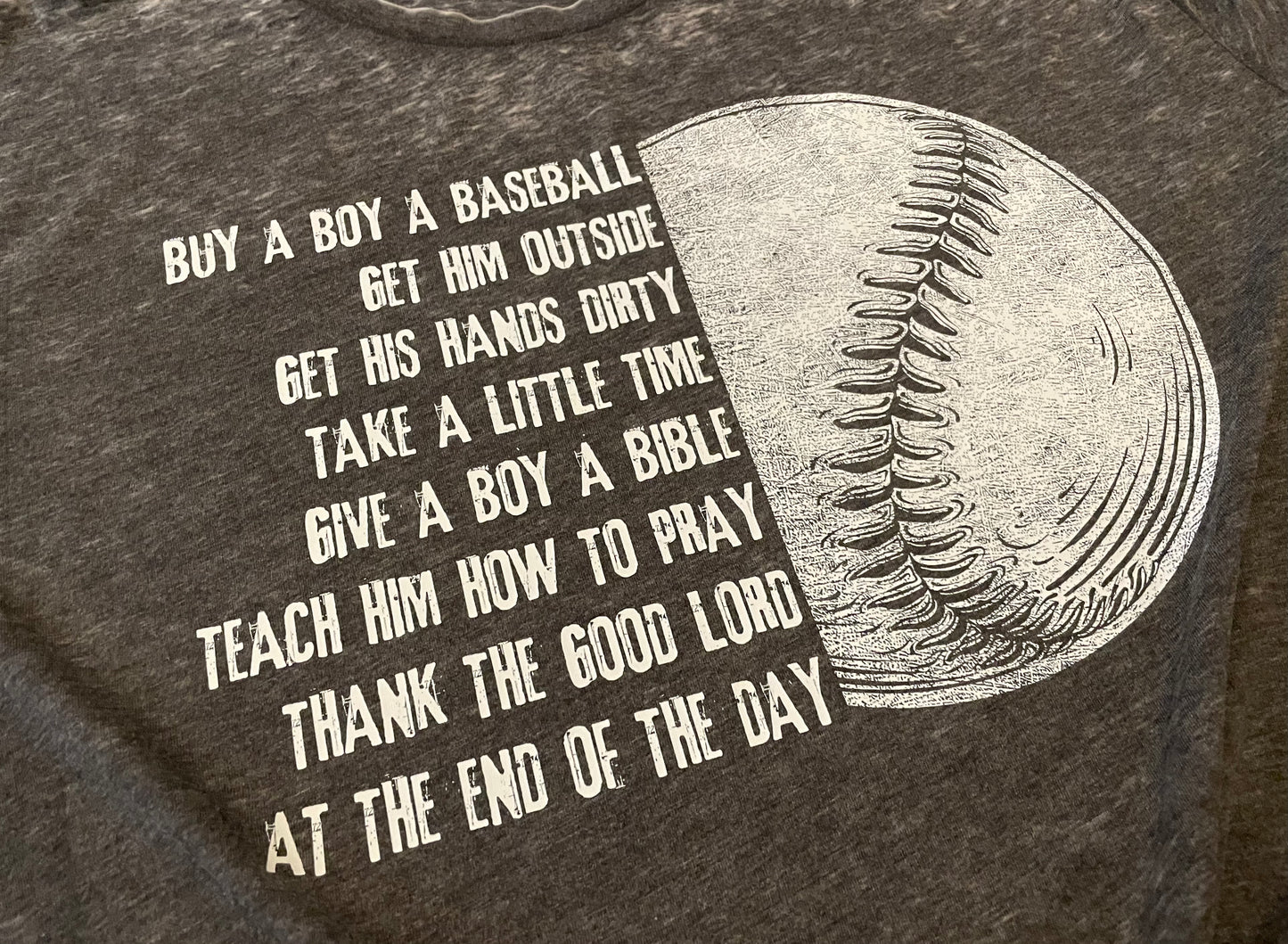 Baseball + Bible Tee