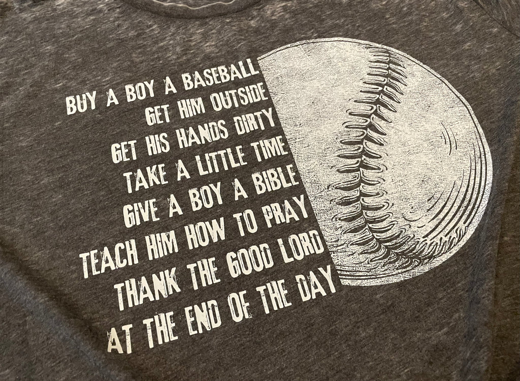 Baseball + Bible- Buy A Boy A Baseball