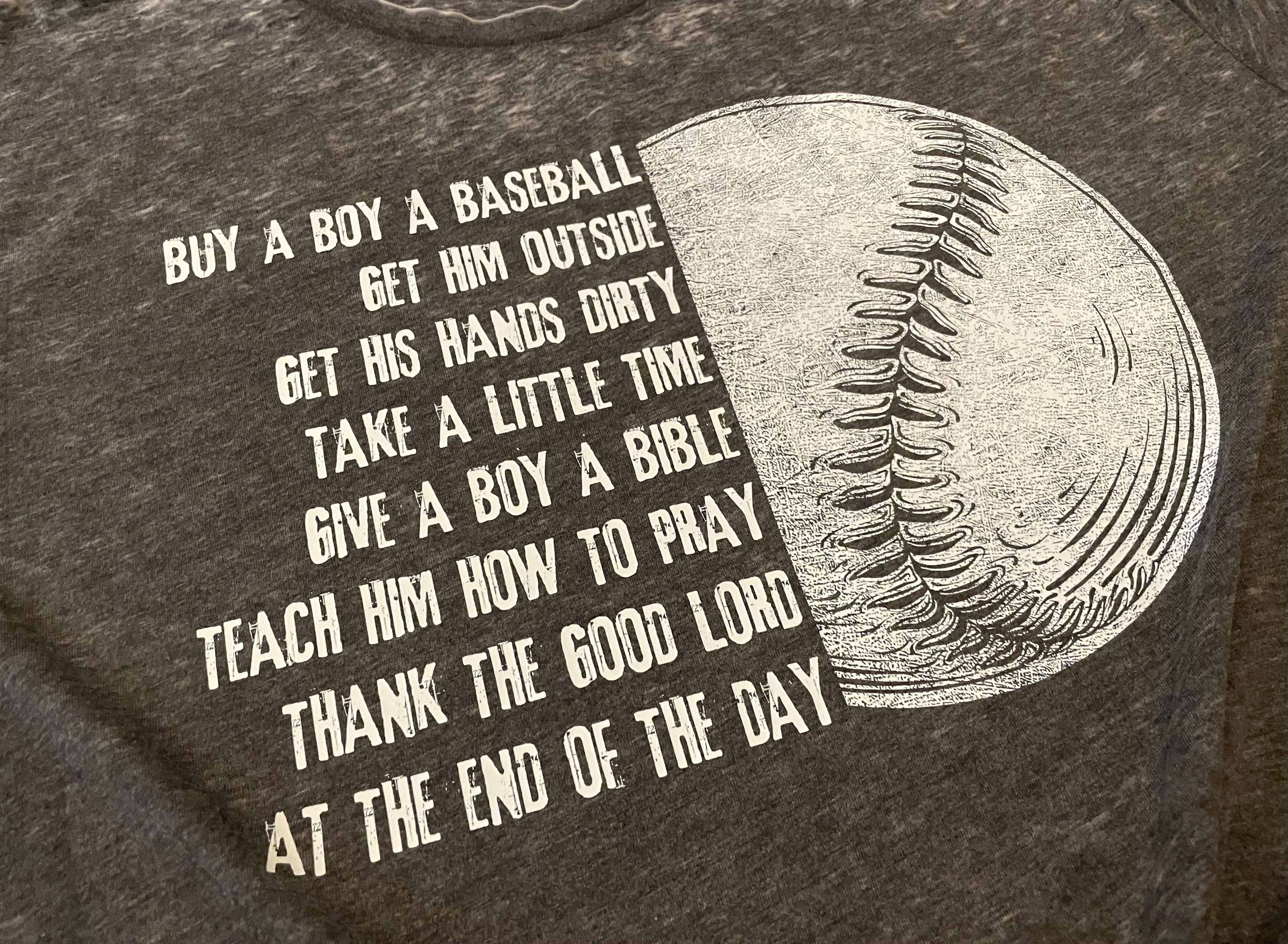 Baseball + Bible- Buy A Boy A Baseball
