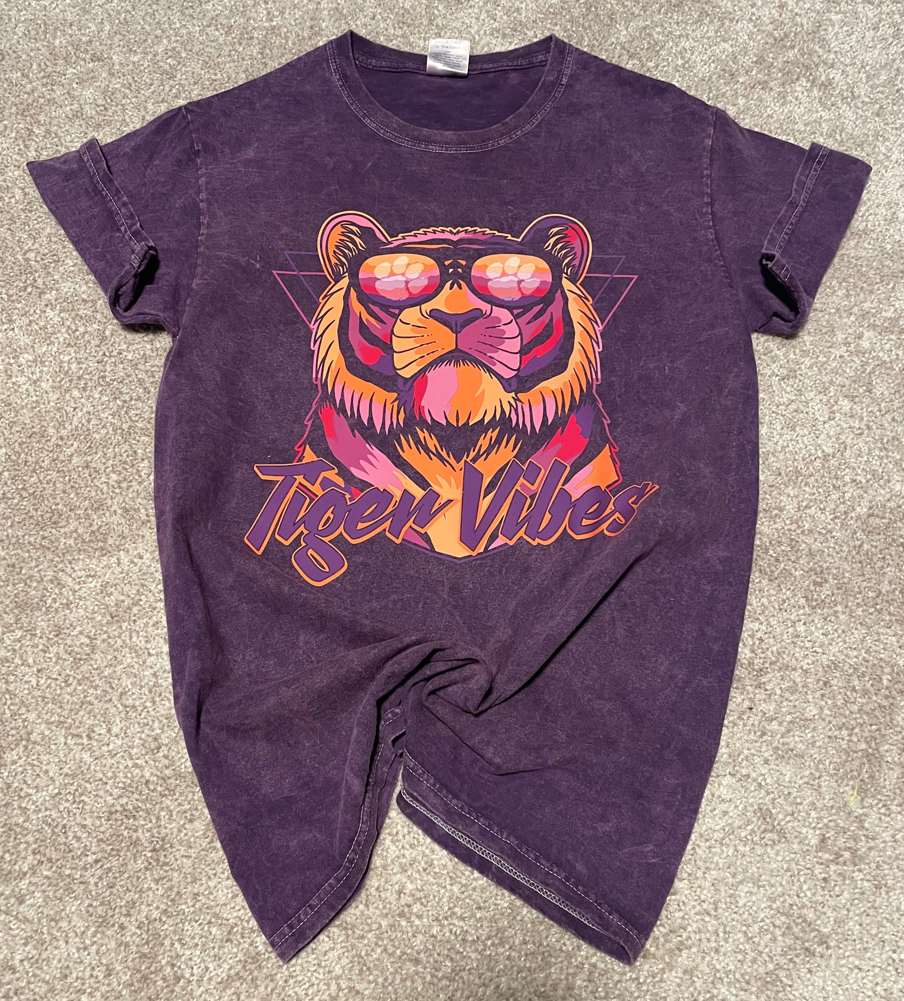 Clemson- Tiger Vibes {Mineral Wash}