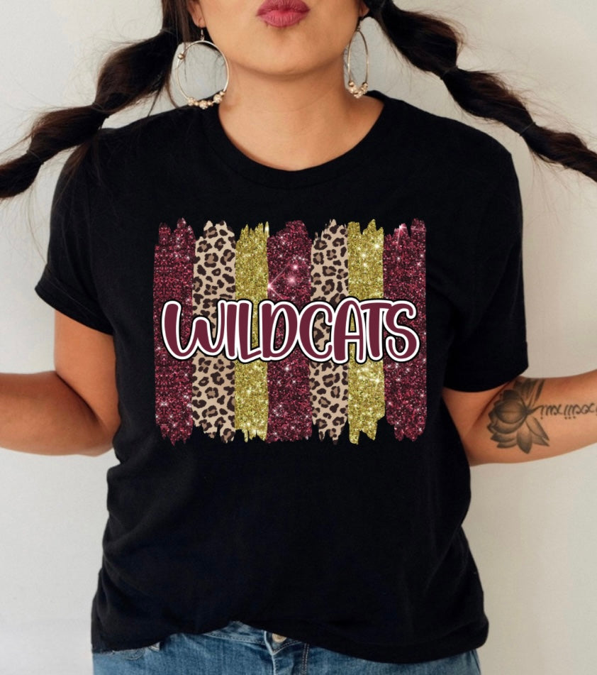 Ninety Six- Wildcats Brushstroke