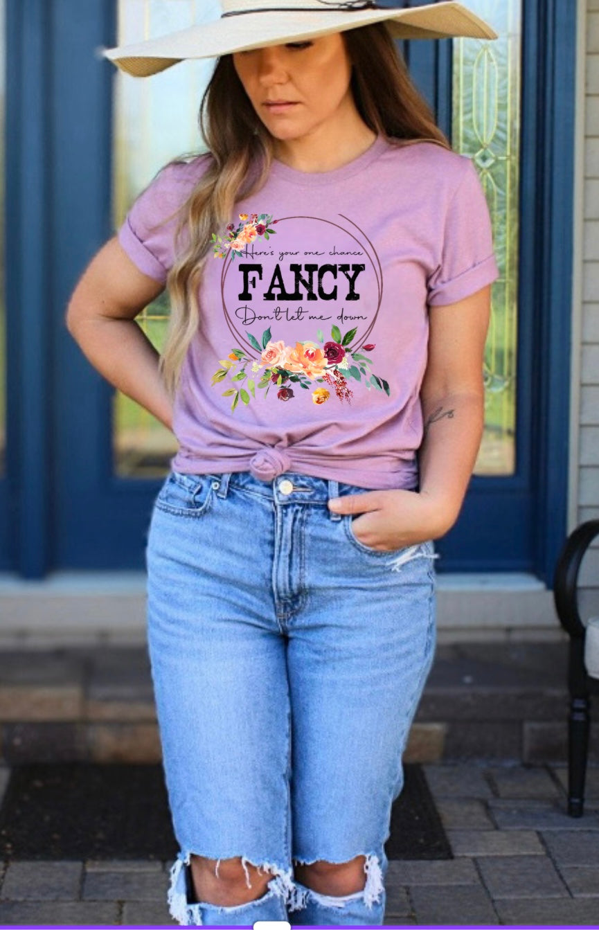 Reba- Fancy Tee {Bella Canvas}