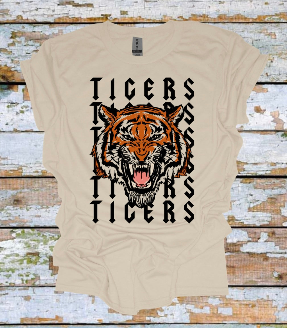 Clemson- Tiger Face