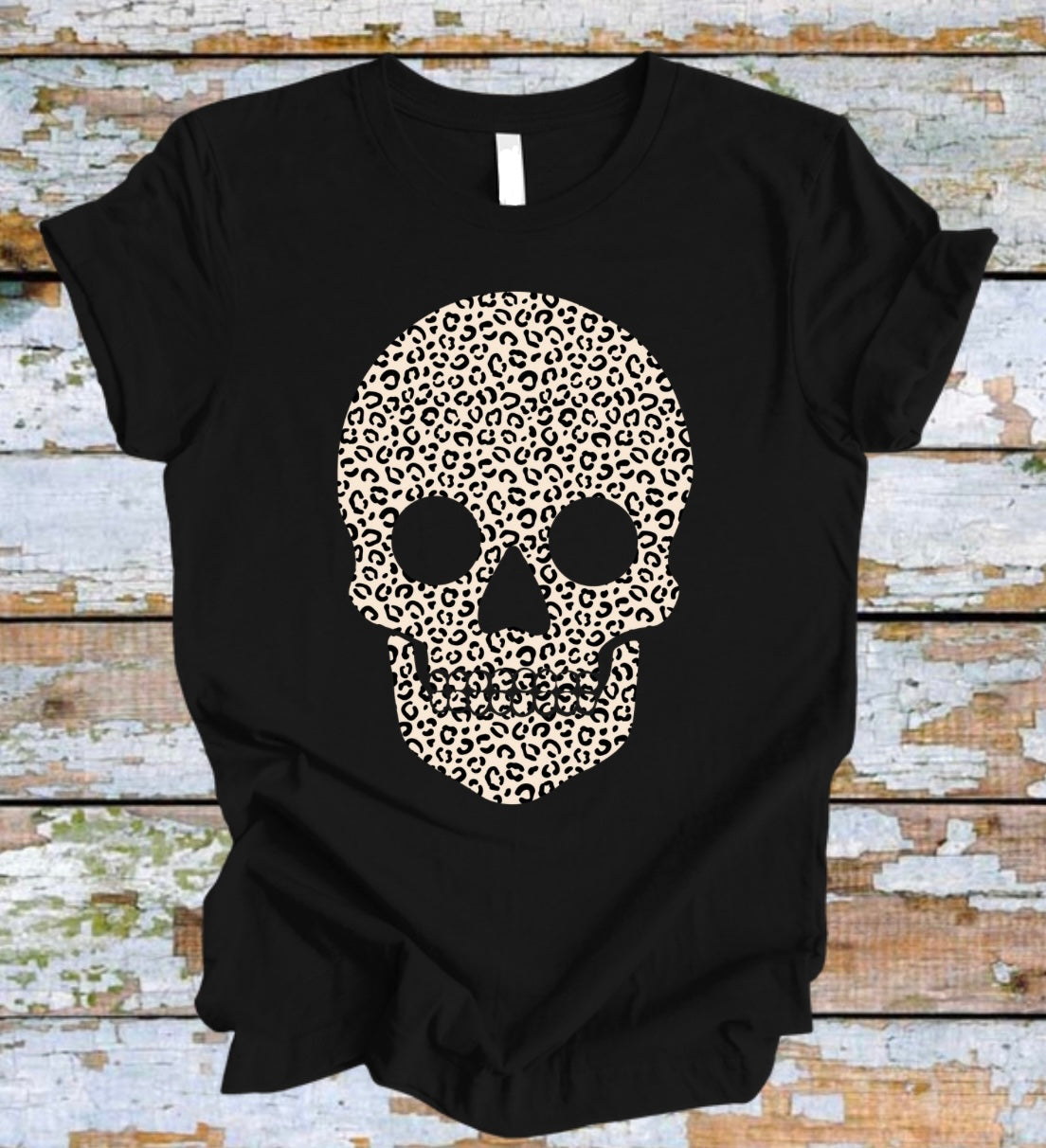 Halloweeen- Leopard Skull