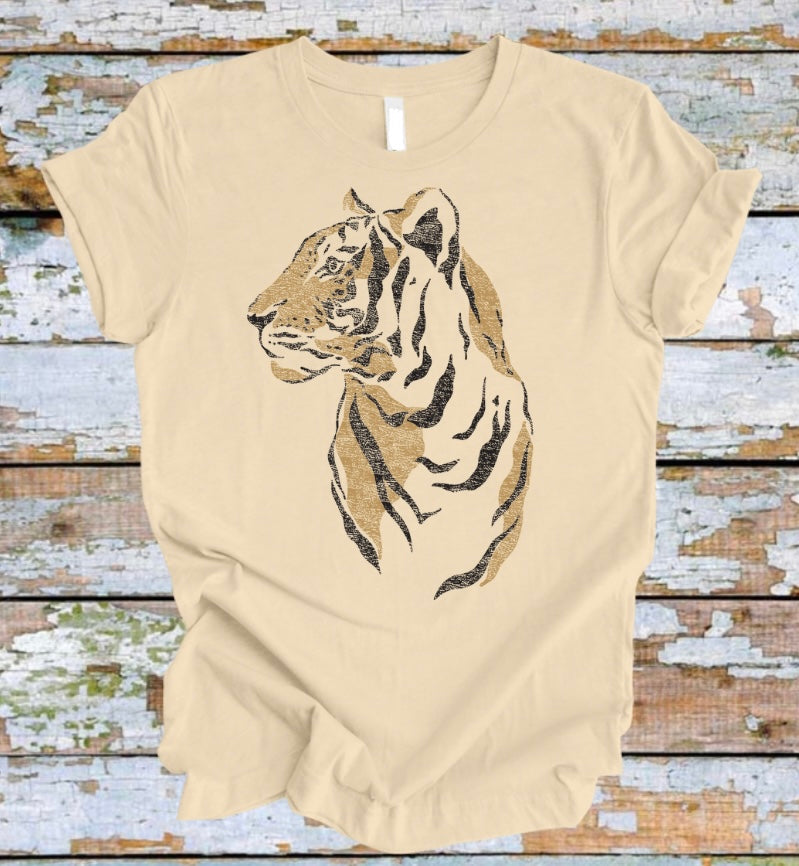 Clemson- Profile Tiger Tee
