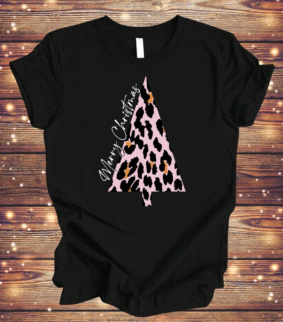 Christmas- Pink Leopard