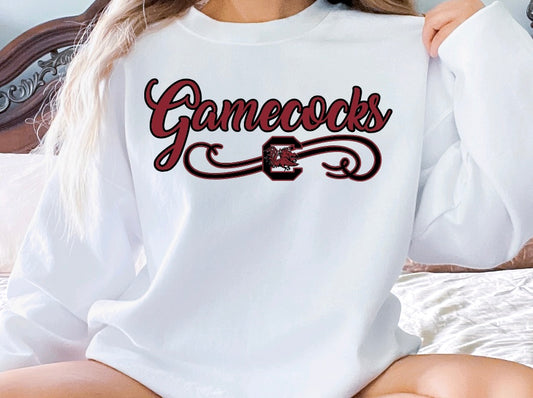 Carolina- Gamecock Script Sweatshirt